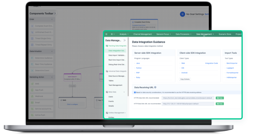 Sensors CDP + Sensors Customer Journey Optimization